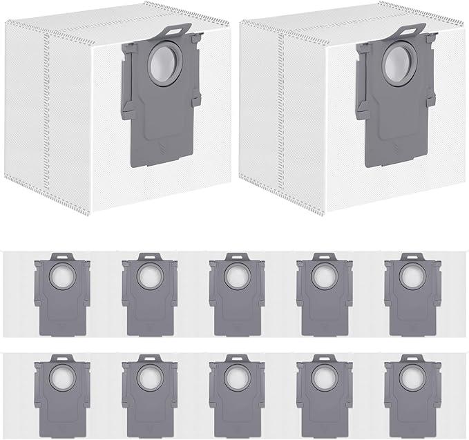 Vacuum Cleaner Accessory ROBOROCK Disposable Dust Bag 12-pack White For H5 8.04.0032