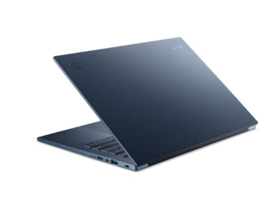 Notebook ACER Aspire Aspire 14 A A14-11M-X7S4 CPU Qualcomm Snapdragon X X1-26-100 3000 MHz 14" 1920x1200 RAM 32GB LPDDR5x SSD 1TB Qualcomm Adreno GPU Integrated ENG Card Reader microSD Windows 11 Home Blue 1.4 kg NX.JP3EL.002