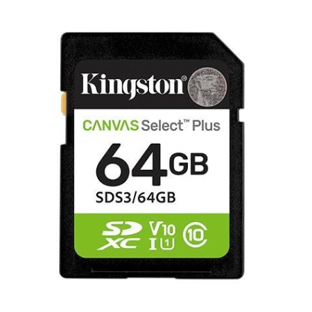 MEMORY SDXC 64GB UHS-I/SDS3/64GB KINGSTON