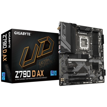 Mainboard GIGABYTE Intel Z790 LGA1700 ATX Memory DDR5 Memory slots 4 Z790DAX1.1