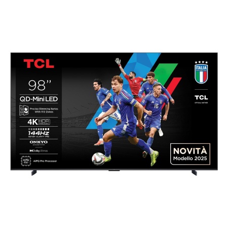TV Set TCL 98 " 4K Ultra HD 3840 x 2160 pixels Flat 16:9 QD-Mini LED 98Q6C