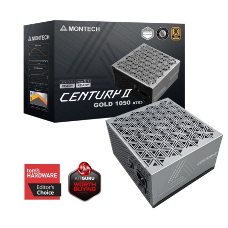 Power Supply MONTECH CENTURY II ATX 1050 W CENTURYII1050