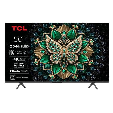 TV Set TCL 50 " 4K Ultra HD 3840 x 2160 pixels Flat 16:9 50Q6C