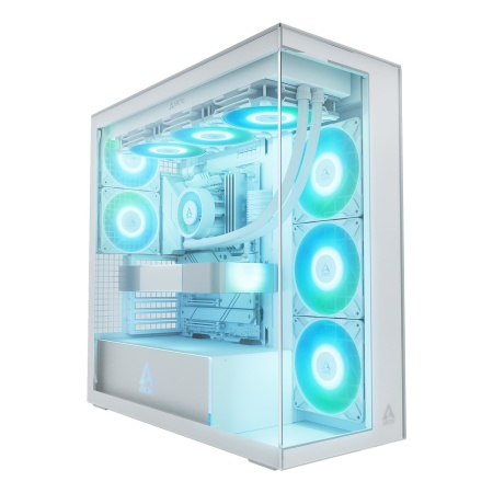 Case ARCTIC Xtender (White) MidiTower Case product features Transparent panel Not included Colour White ACPCC00014A