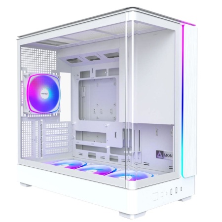 Case MONTECH micro ATX/Mini-ITX White Midi Tower PC KING 15 PRO KING15PRO(W)