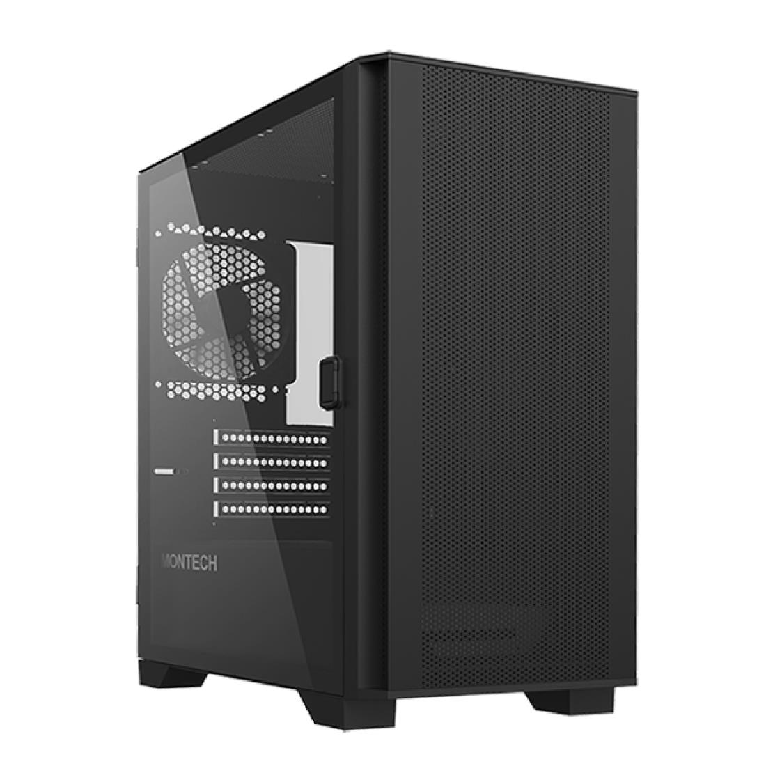 Case MONTECH AIR 100 LITE MidiTower Not included MicroATX MiniITX Colour Black AIR100LITE(B)