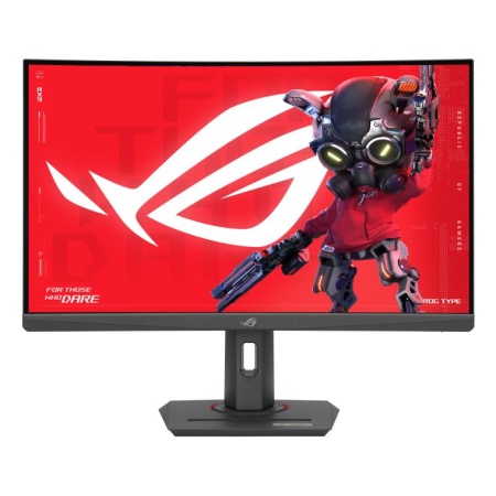 LCD Monitor ASUS ROG Strix XG27WCS 27" Gaming/Curved Panel VA 2560x1440 16:9 180Hz 1 ms Swivel Pivot Height adjustable Tilt 90LM09P1-B01370