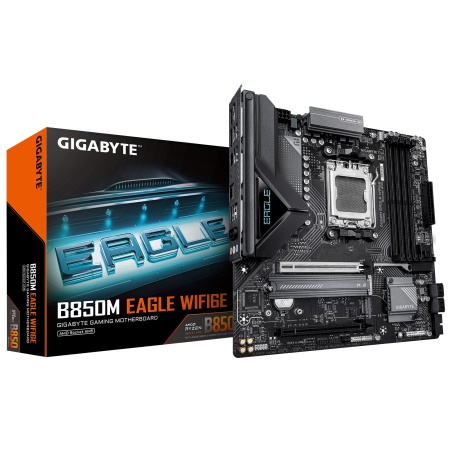 Mainboard GIGABYTE AMD B850 SAM5 Micro-ATX Memory DDR5 Memory slots 4 B850MEAGLEWF6E