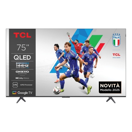 TV Set TCL 75 " 4K Ultra HD 3840 x 2160 pixels Flat 16:9 QLED 75P8K