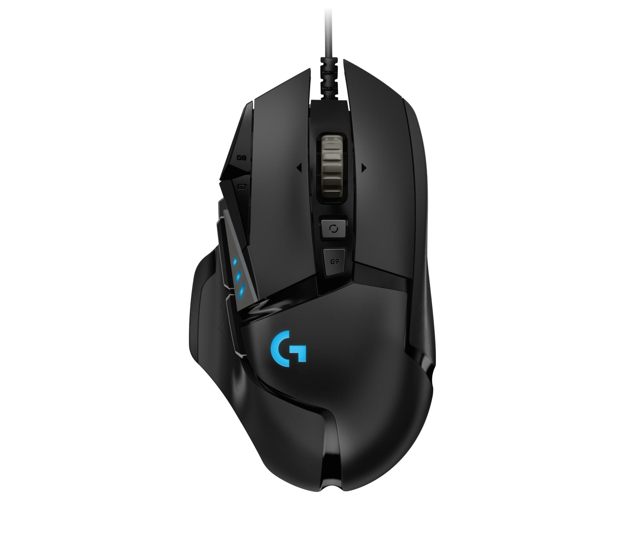 MOUSE USB OPTICAL G502 HERO/BLACK 910-005471 LOGITECH - Image 4