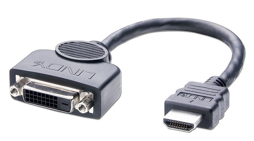 CABLE DVI-HDMI 0.2M/41227 LINDY - Image 2