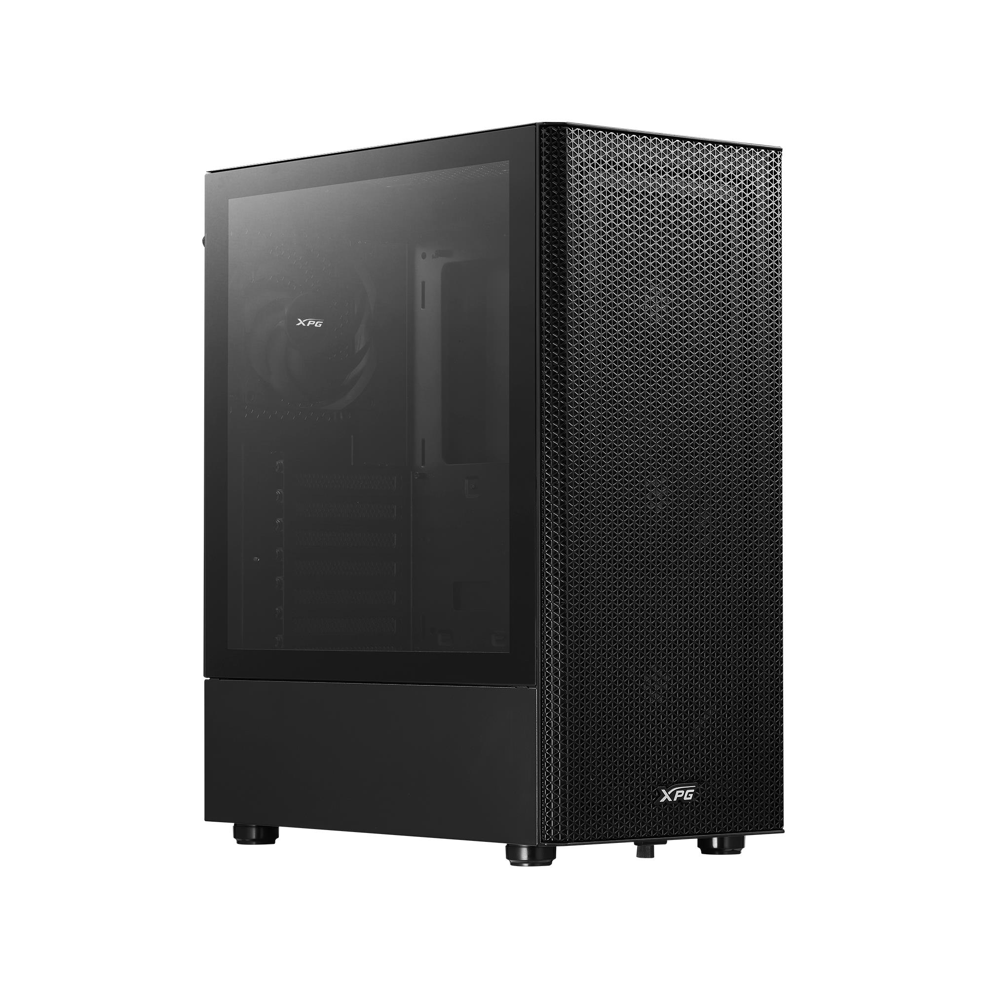 Case ADATA VALOR MESH MidiTower Case product features Transparent panel ATX MicroATX MiniITX Colour Black VALORMESHMT-BKCWW - Image 5