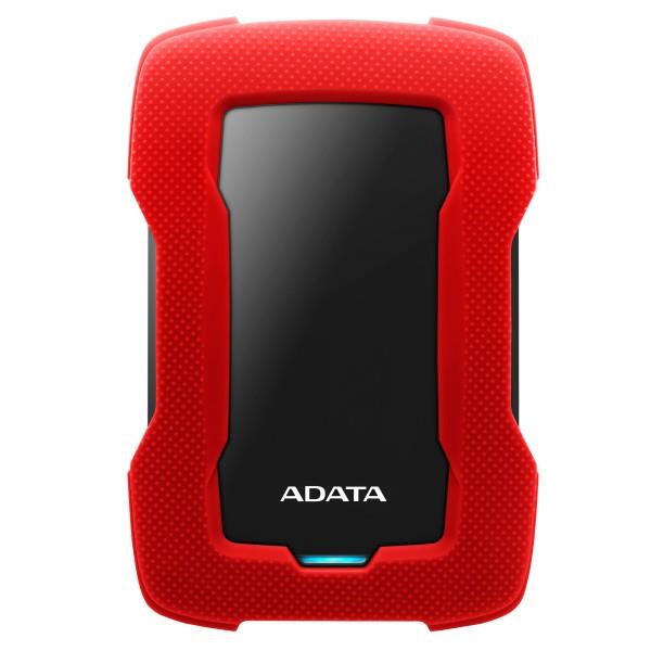 External HDD ADATA HV300 2TB USB 3.1 Colour Red AHV300-2TU31-CRD - Image 2