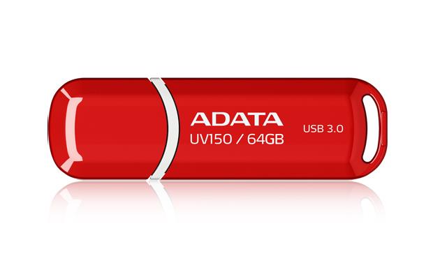 MEMORY DRIVE FLASH USB3.1 64GB/RED AUV150-64G-RRD ADATA - Image 2