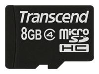 MEMORY MICRO SDHC 8GB/CLASS4 TS8GUSDC4 TRANSCEND - Image 2