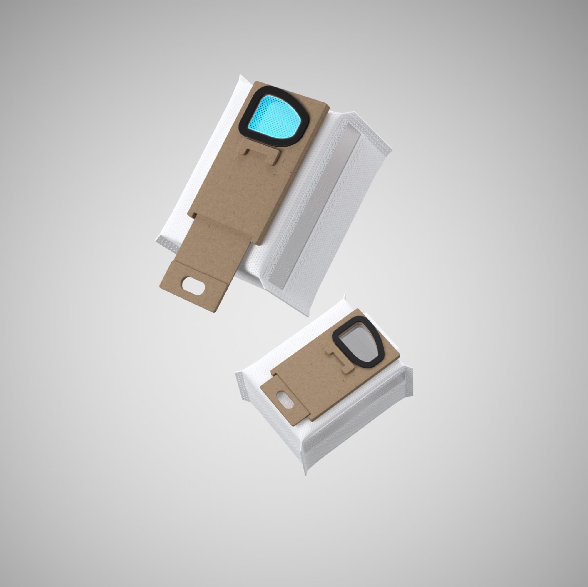 Vacuum Cleaner Accessory ROBOROCK Disposable Dust Bag 12-pack White For H5 8.04.0032 - Image 2