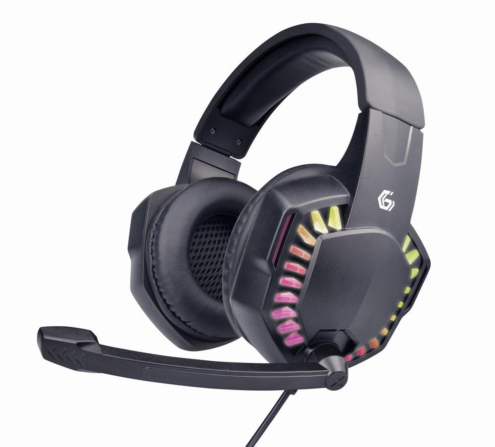 HEADSET GAMING/BLACK GHS-06 GEMBIRD - Image 3