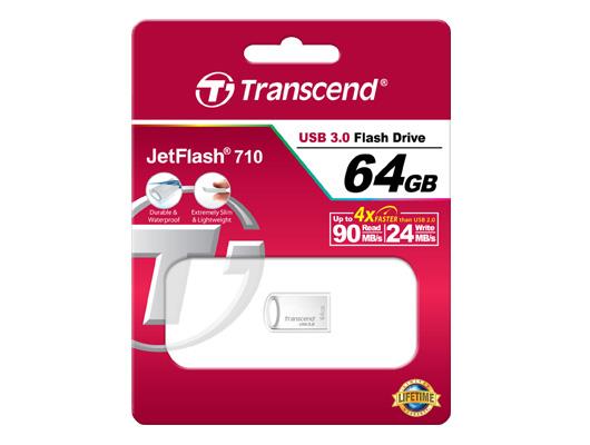 MEMORY DRIVE FLASH USB3 64GB/710 TS64GJF710S TRANSCEND - Image 2