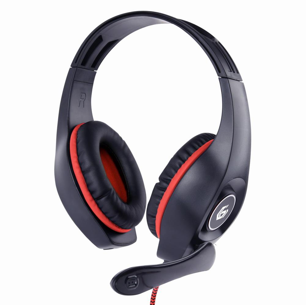 HEADSET GAMING/RED/BLACK GHS-05-R GEMBIRD - Image 2