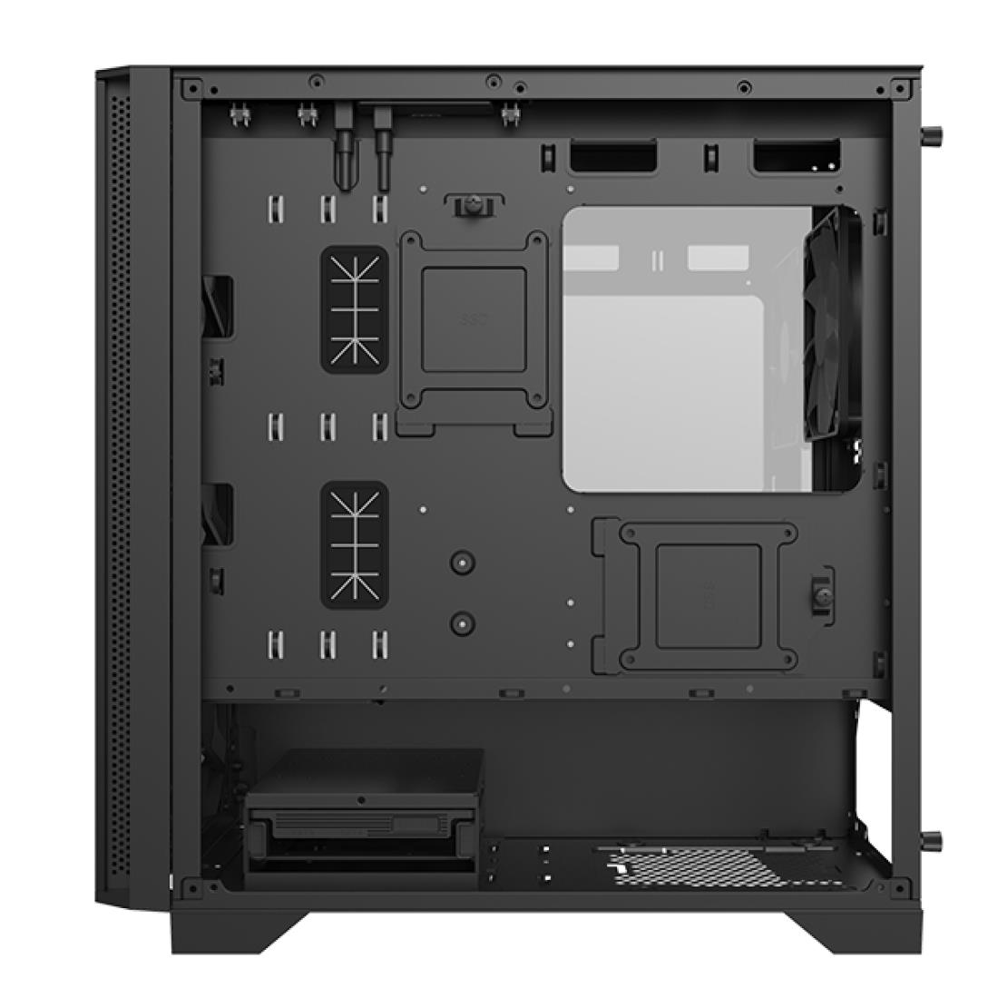 Case MONTECH AIR 100 LITE MidiTower Not included MicroATX MiniITX Colour Black AIR100LITE(B) - Image 3