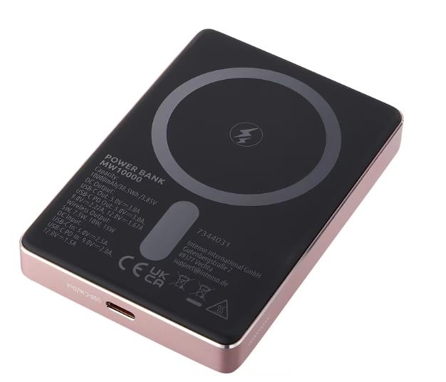 POWER BANK USB 10000MAH MAG/ROSE 7344033 INTENSO - Image 3