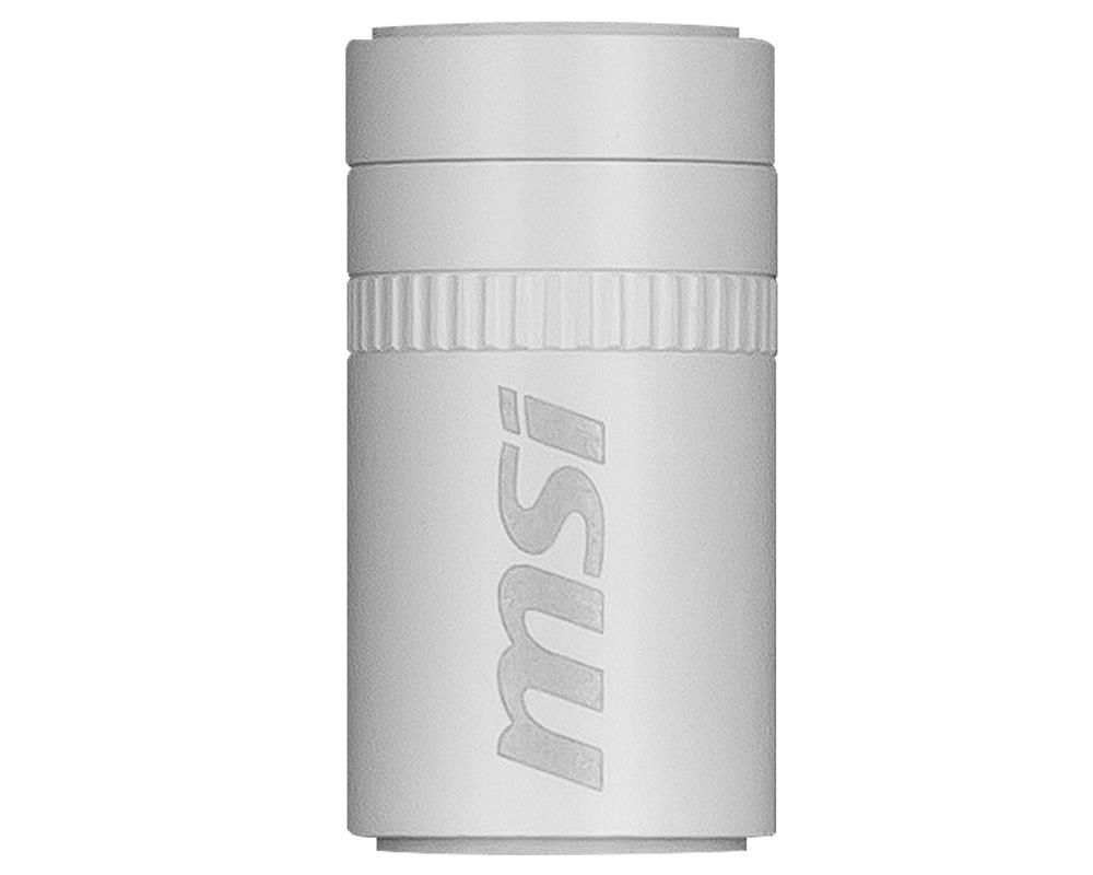 Case MSI MidiTower Case product features Transparent panel Not included MicroATX Colour White MAGPANOM100RPZWHITE - Image 6