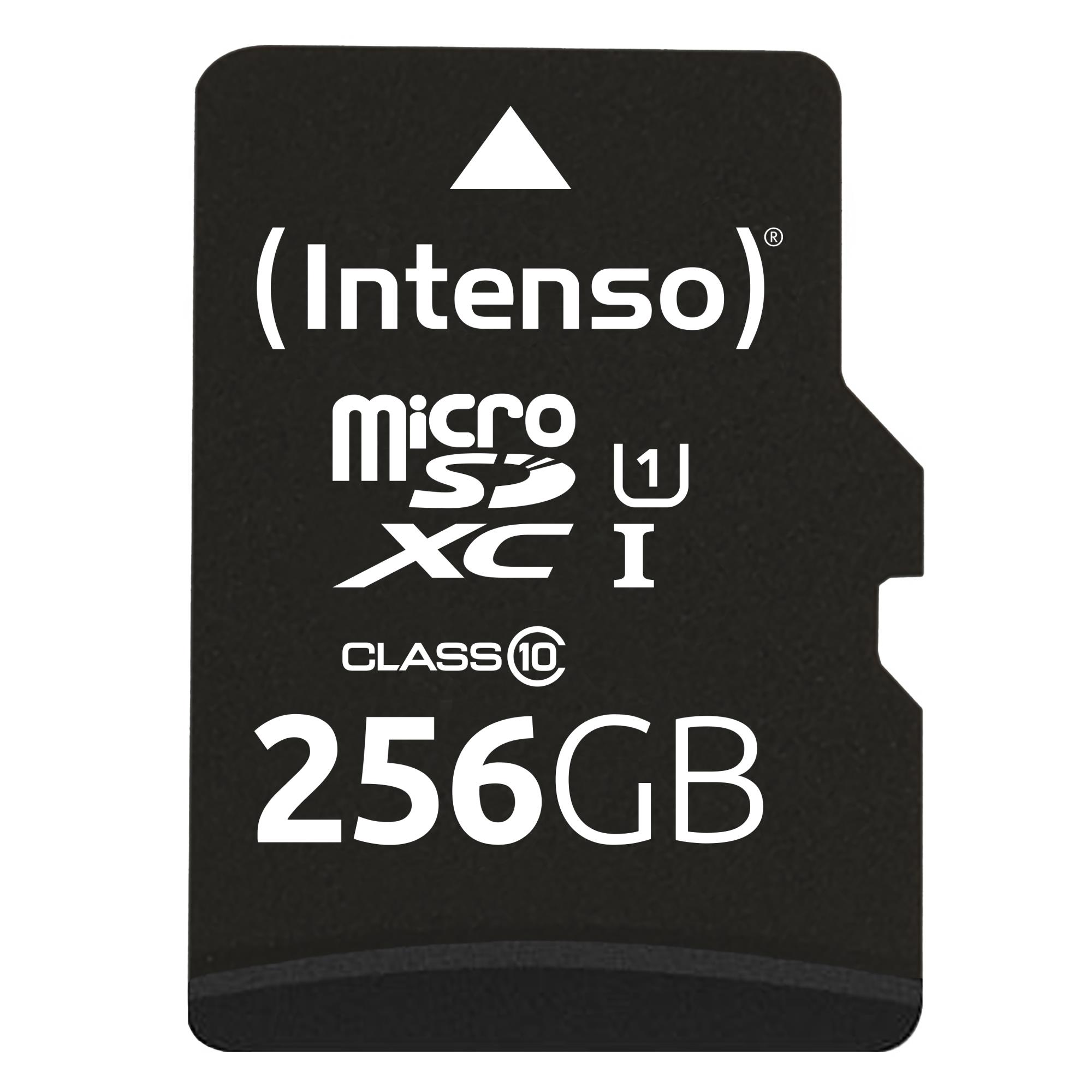 MEMORY MICRO SDXC 256GB UHS-I/W/ADAPTER 3423492 INTENSO - Image 2