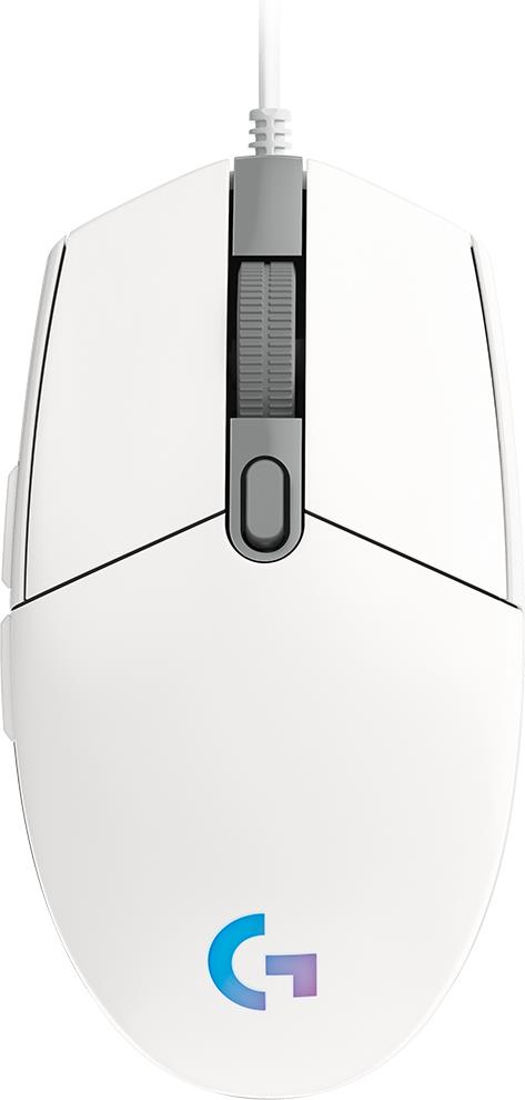 MOUSE USB OPTICAL G102 LIGHTSY/WHITE 910-005824 LOGITECH - Image 4