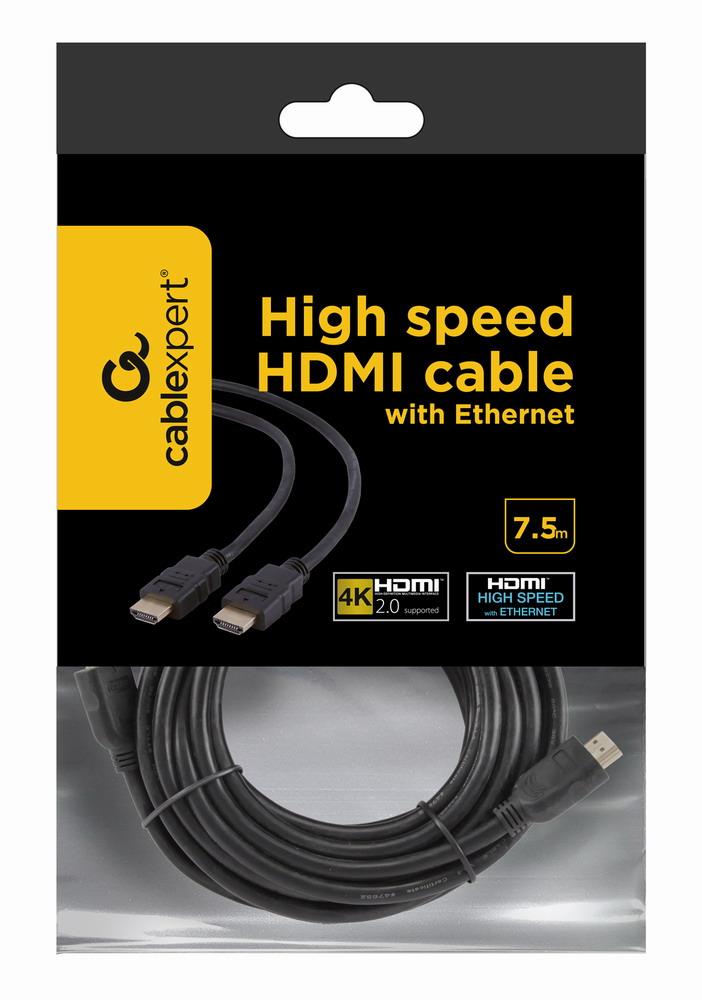 CABLE HDMI-HDMI 7.5M V2.0 BLK/CC-HDMI4-7.5M GEMBIRD - Image 9