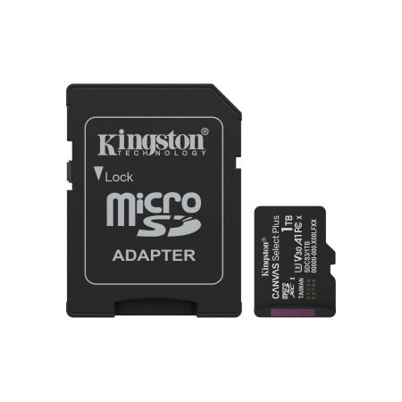 MEMORY MICRO SDXC 1TB UHS-I/W/ADAPTER SDCS3/1TB KINGSTON
