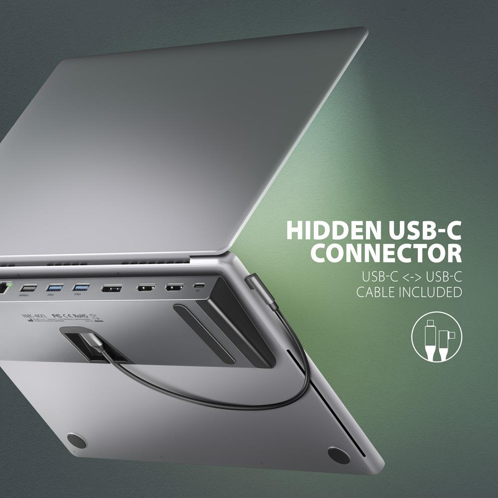 NB ACC DOCKING STATION/11IN1 HMC-4KX3 AXAGON - Image 15