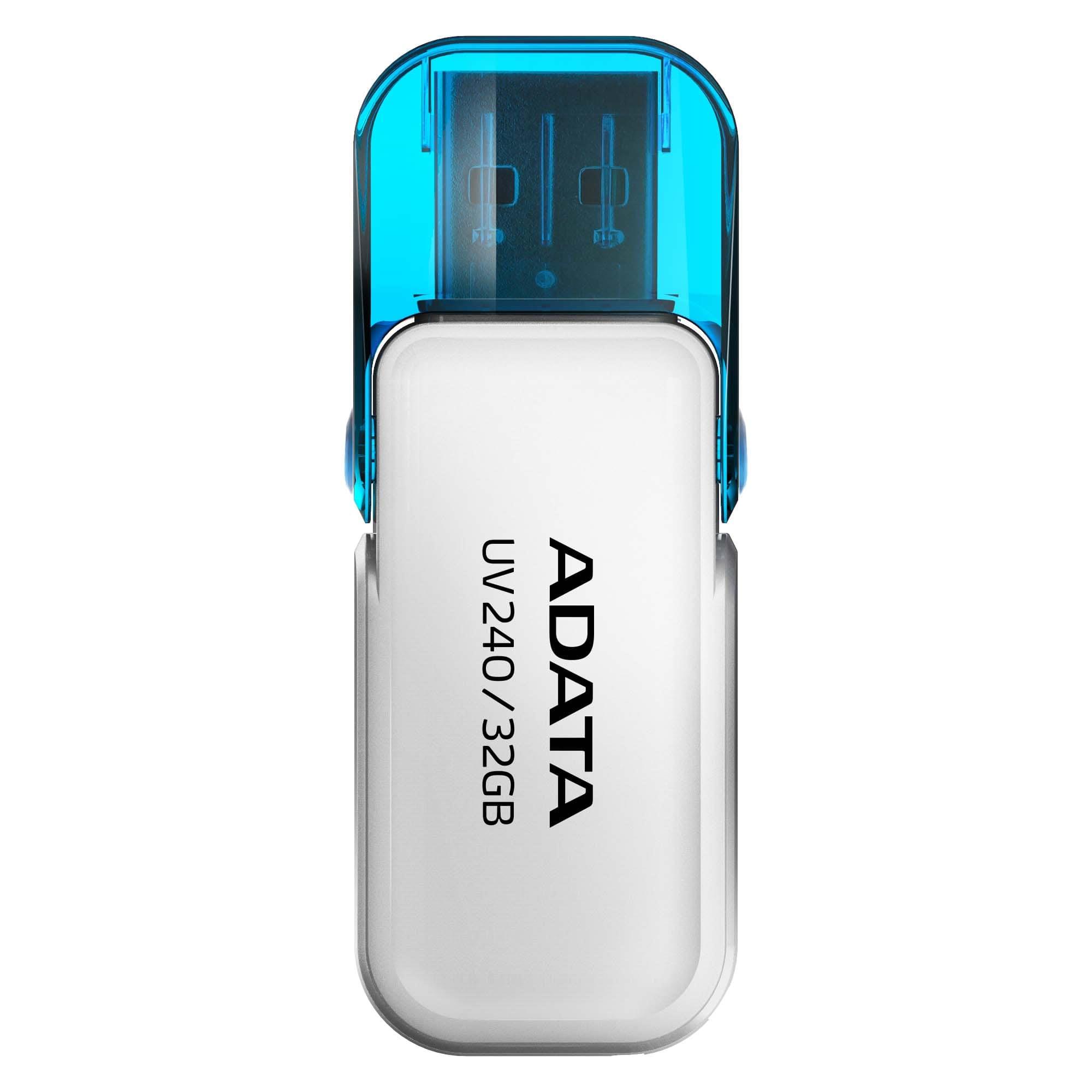MEMORY DRIVE FLASH USB2 32GB/WHITE AUV240-32G-RWH ADATA - Image 3