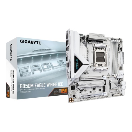 Mainboard GIGABYTE AMD B850 SAM5 Micro-ATX Memory DDR5 Memory slots 4 B850MEAGLEWF6EICE