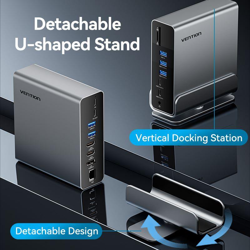 NB ACC DOCKING STATION 15IN1/USB-C MST TPUH0 VENTION - Image 4