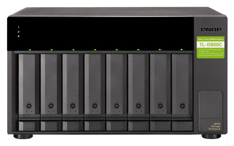 NAS STORAGE TOWER 8BAY/TL-D800C QNAP