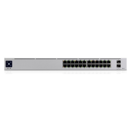 Switch UBIQUITI USW-Pro-24-PoE Type L3 Desktop/pedestal Rack 24x10Base-T / 100Base-TX / 1000Base-T 2xSFP+ PoE ports 24 PoE+ ports 16 400 Watts USW-PRO-24-POE