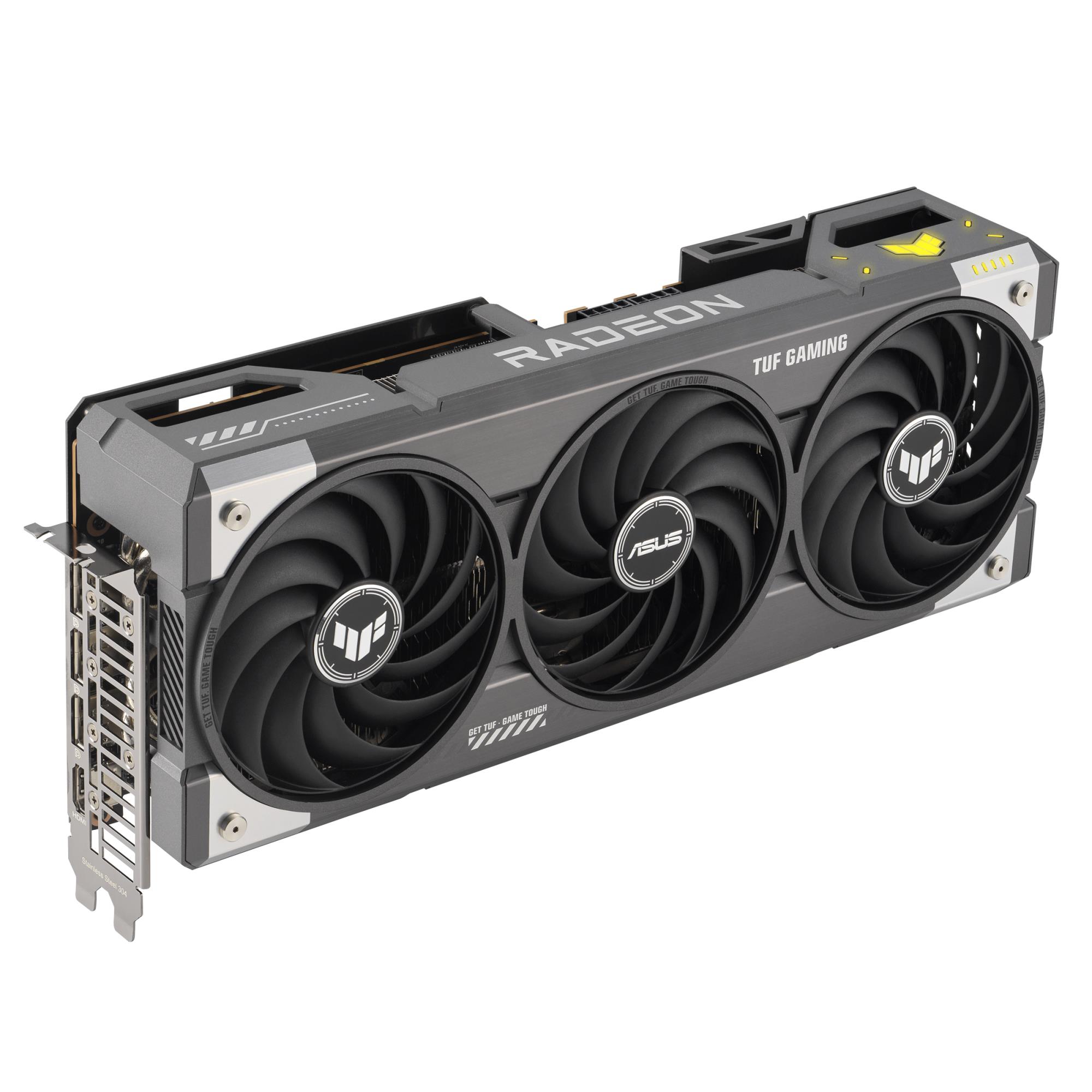 Graphics Card ASUS AMD Radeon RX 9070 16 GB GDDR6 256 bit PCIE 5.0 16x Triple slot Fansink 1xHDMI 3xDisplayPort TUF-RX9070-O16G-GAMING - Image 3