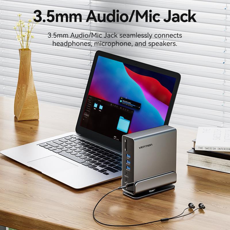 NB ACC DOCKING STATION 15IN1/USB-C MST TPUH0 VENTION - Image 13