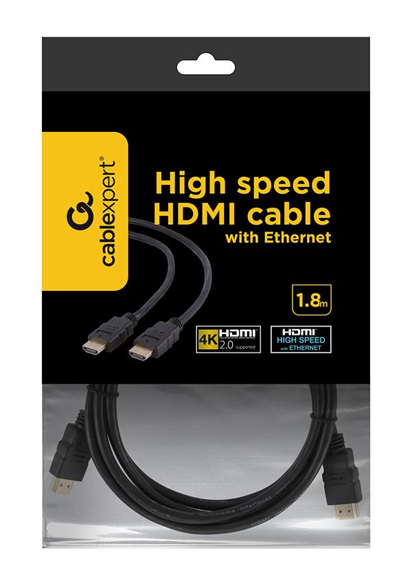 CABLE HDMI-HDMI 1.8M V2.0 BLK/CC-HDMI4-6 GEMBIRD - Image 9