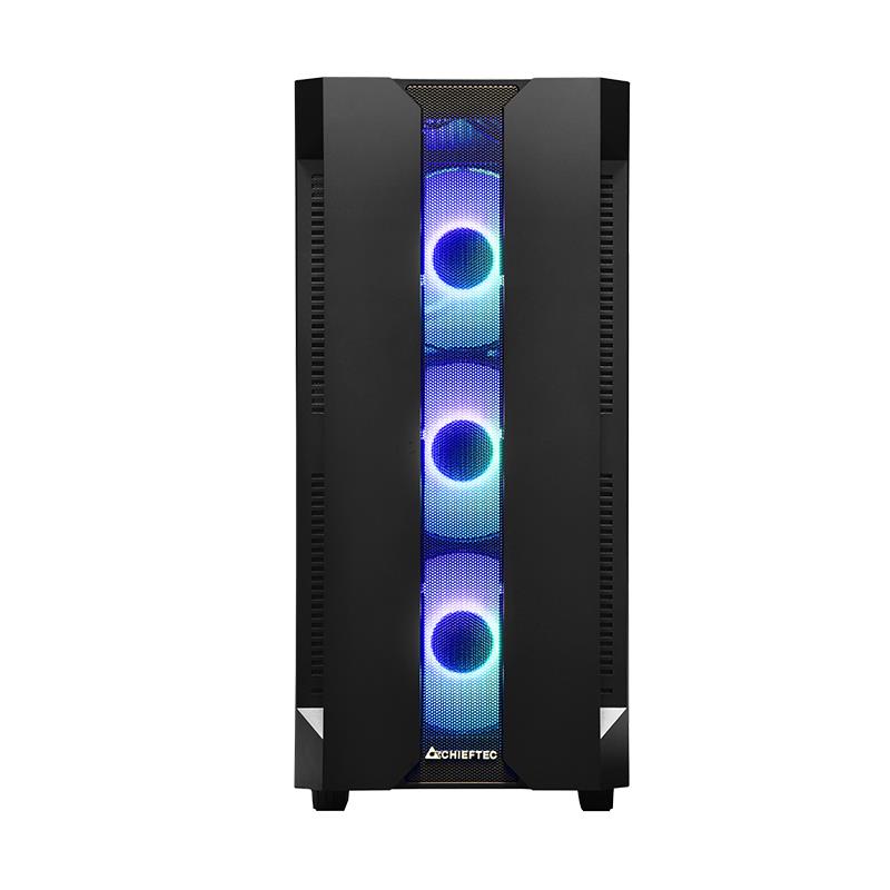 Case CHIEFTEC HUNTER MidiTower Not included ATX MiniITX Colour Black GS-01B-OP - Image 13