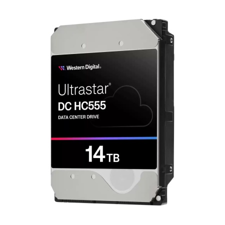 HDD WESTERN DIGITAL Serial ATA III 3.5 " Buffer 512 MB 7200 RPM  14 TB Ultrastar DC HC555 0B48721