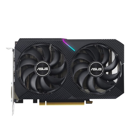 Graphics Card ASUS NVIDIA GeForce RTX 3050 8 GB GDDR6 128 bit PCIE 4.0 16x Dual Slot Fansink 1xDVI-D 1xHDMI 1xDisplayPort DUAL-RTX3050-O8G-V2