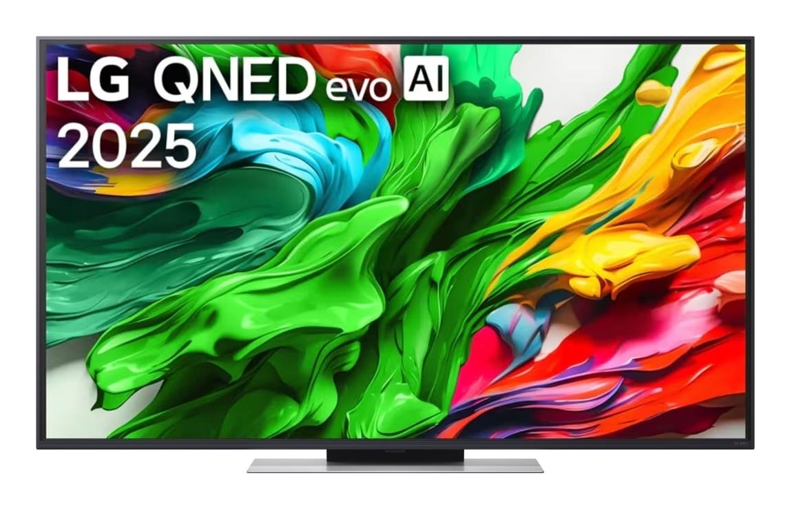 TV Set LG 43" 4K/Smart 3840x2160 Wireless LAN Bluetooth webOS Black / Grey 43QNED87A3D