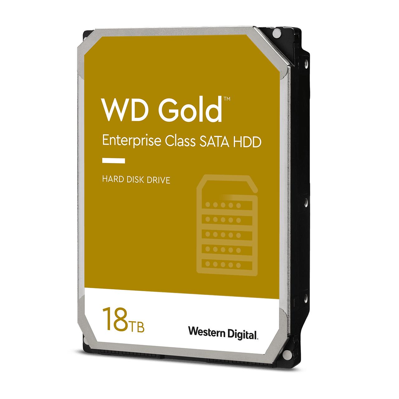 HDD WESTERN DIGITAL Gold 18TB SATA 3.0 256 MB 7200 rpm 3,5" WD181KRYZ
