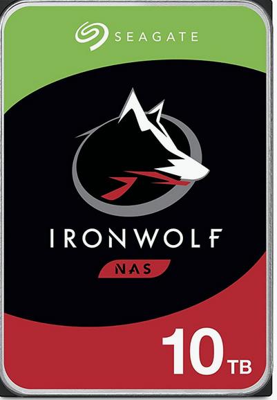 HDD SEAGATE IronWolf 10TB SATA 3.0 256 MB 7200 rpm 3,5" ST10000VN000