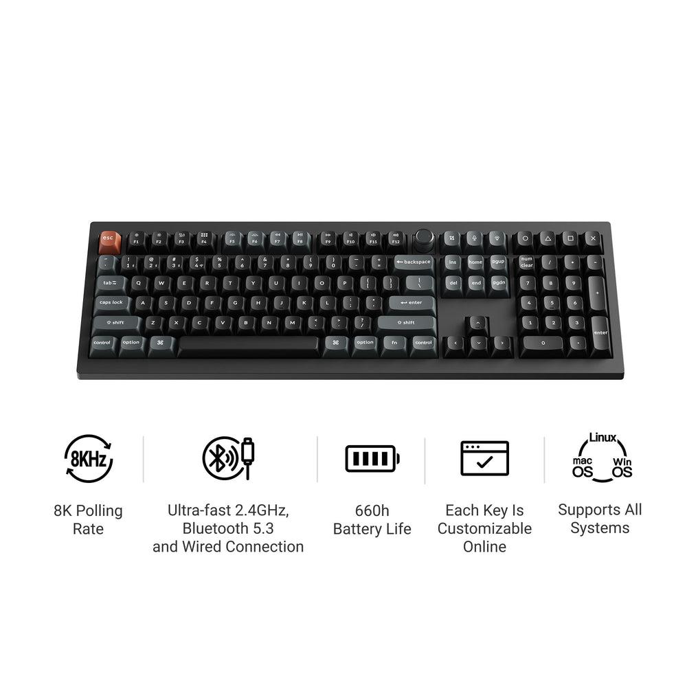 KEYBOARD WRL V6 ULTRA/BLACK V6U-D4 KEYCHRON - Image 2
