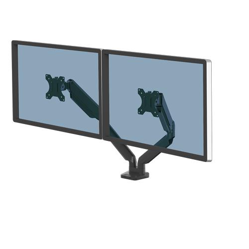 MONITOR ACC DESK MOUNT DUAL/PLATINIUM 8042501 FELLOWES - Image 2