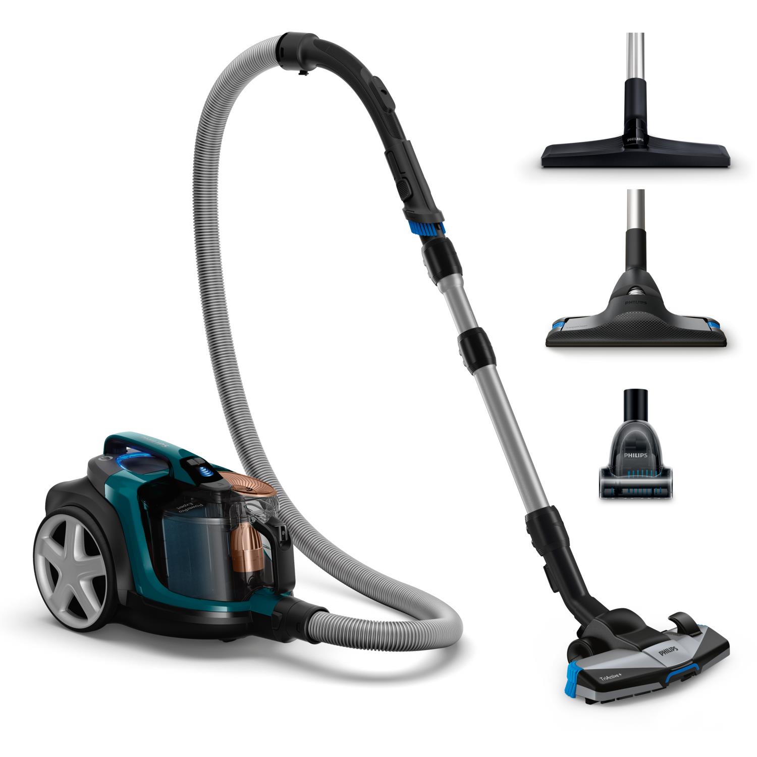 Vacuum Cleaner PHILIPS PowerPro Expert Bagless 900 Watts Capacity 2 l Noise 75 dB Green Weight 5.5 kg FC9744/09 - Image 2