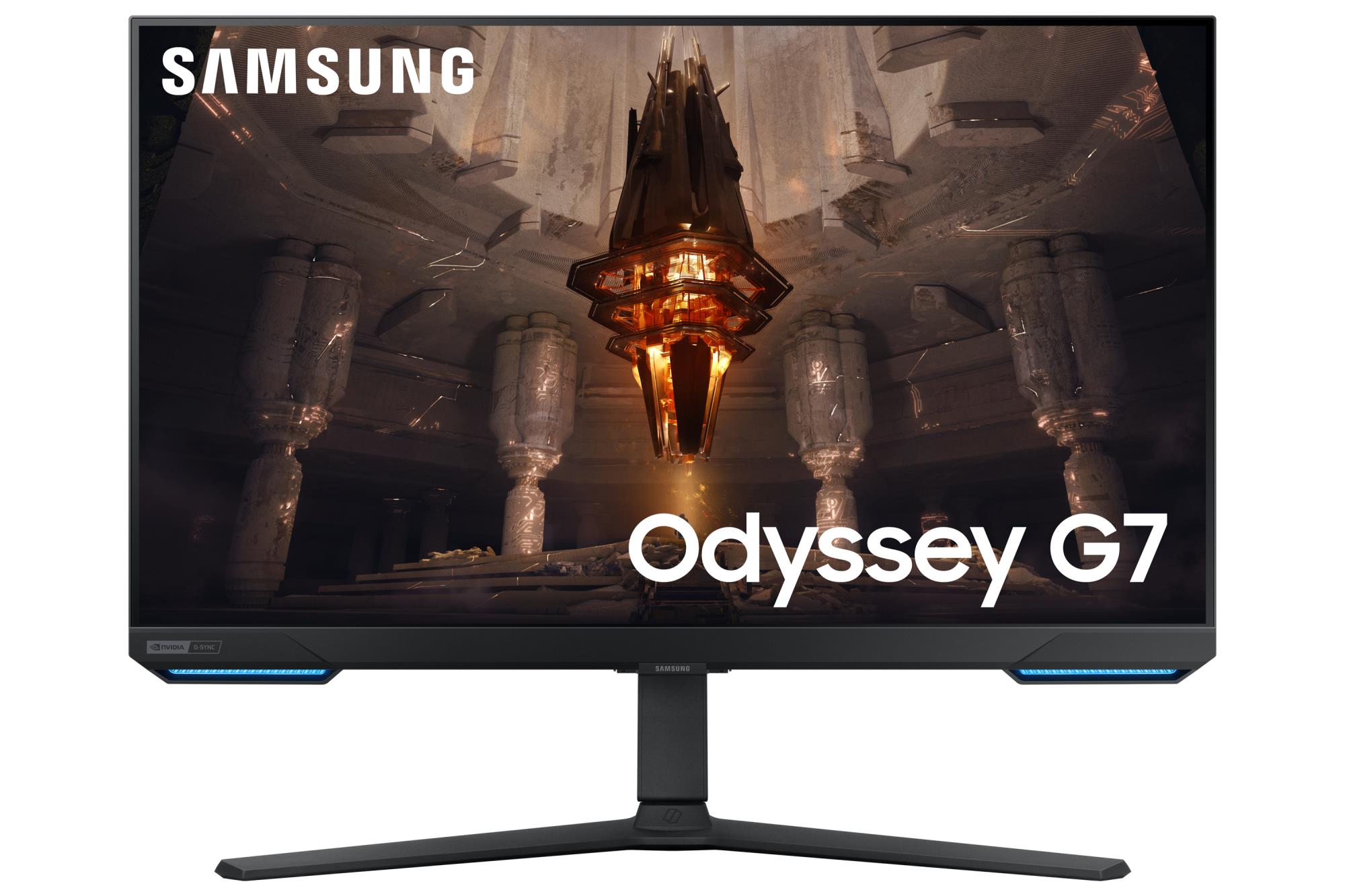 LCD Monitor SAMSUNG S32BG700EU 32" Gaming/Smart/4K Panel IPS 3840x2160 16:9 144Hz 1 ms Speakers Swivel Pivot Height adjustable Tilt Colour Black LS32BG700EUXEN