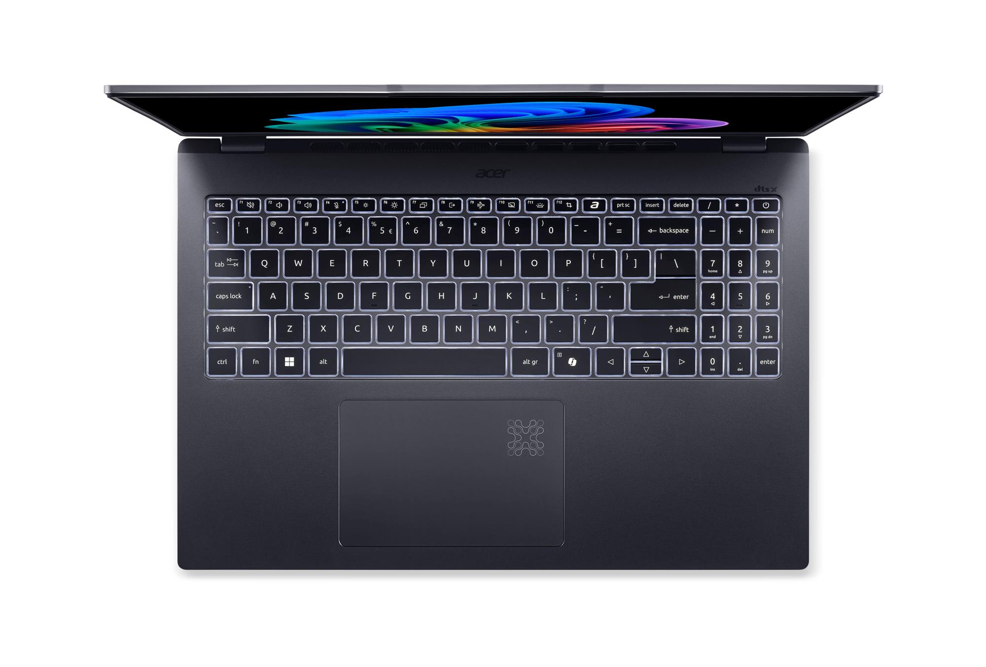 Notebook ACER Swift Go 16 AI CPU AMD Ryzen AI 7 PRO 350 3.5 GHz 16 " 2048 x 1280 pixels RAM 32 GB LPDDR5x-SDRAM SSD 1000 GB Discrete graphics Not available On-board graphics Yes Numeric keypad Yes OS installed Windows 11 Home Colour Grey Weight 1.5 kg NX.JCREL.001 - Image 4